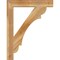 Ekena Millwork Olympic Block Rough Sawn Bracket, Western Red Cedar, 4"W x 28"D x 36"H BKT04X28X36OLY05RWR - alternate 2